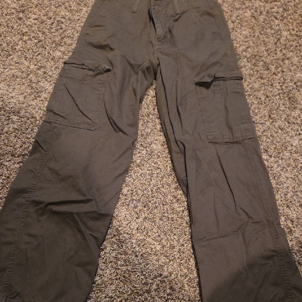 Men's Cargo Pants - Camo Green